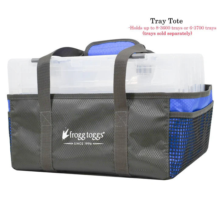 FROGG TOGGS FISHING TRAY TOTE 3600 OR 3700 TACKLE COMPARTMENT BOXES