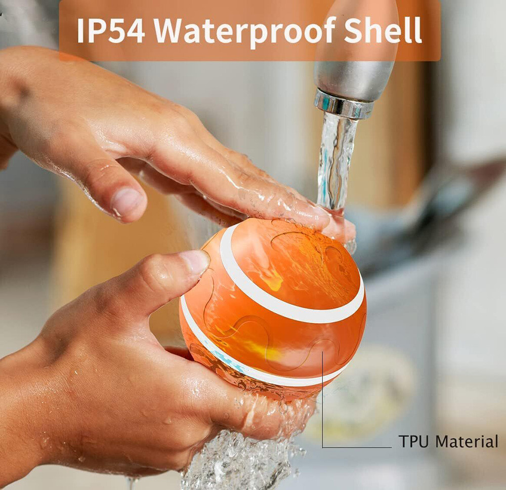 Peppy Pet Ball for Dogs with Remote Control Interactive Dog Ball Toy LED Flash