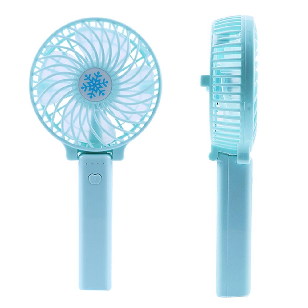 Portable Rechargeable Fan Mini Handy Fan Pocket Size Air Cooler USB w/ Battery