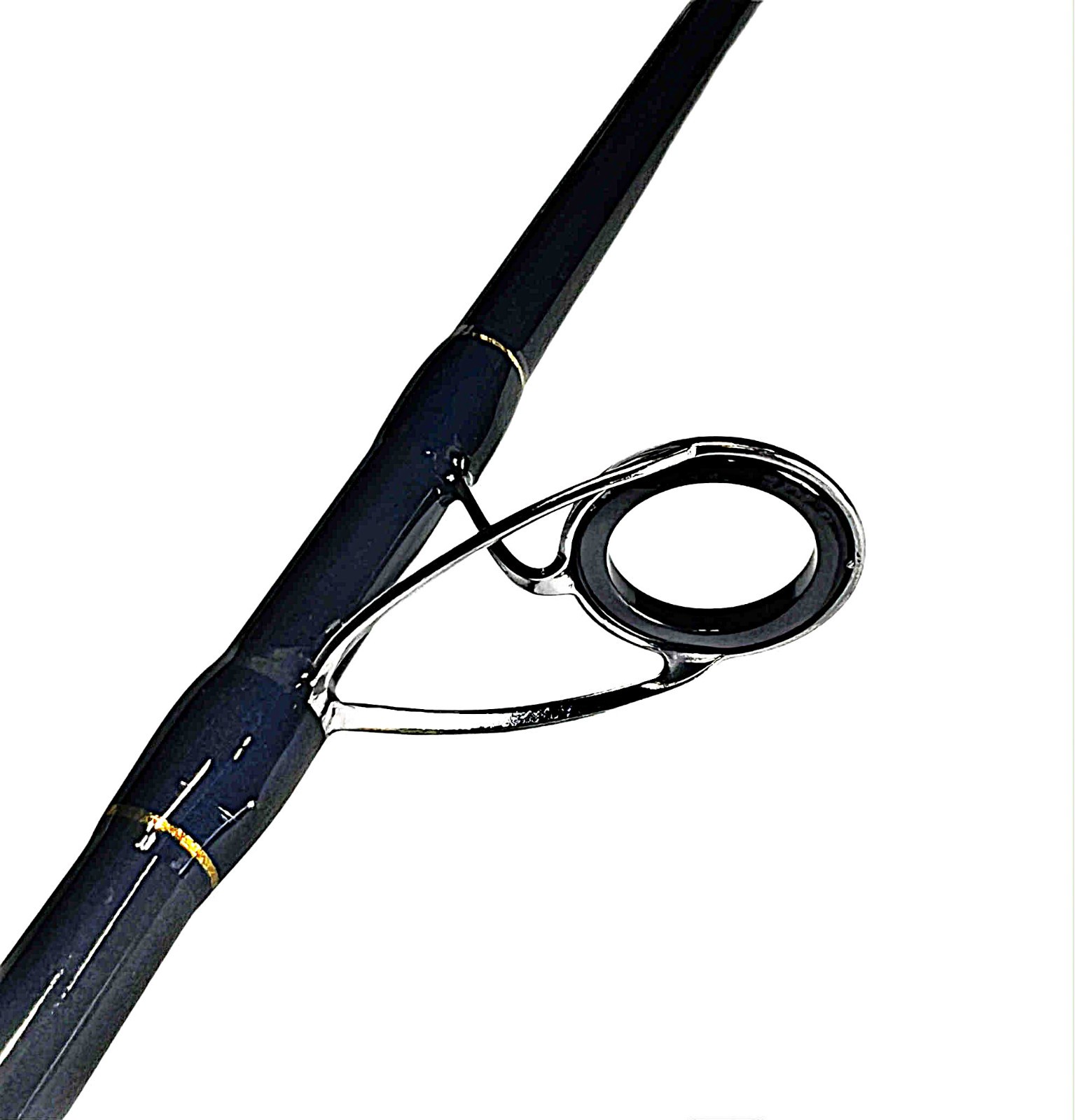 9ft Fishing Rod Spinning Pole Carbon Fiber Reel Combo line Heavy Fast 2 section