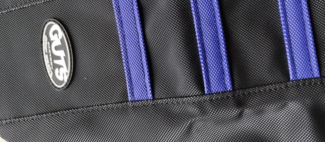 GUTS ribbed Gripper Seat Cover KTM 85SX SX85 SX105 85SX 2013-2017 BLK/Blue