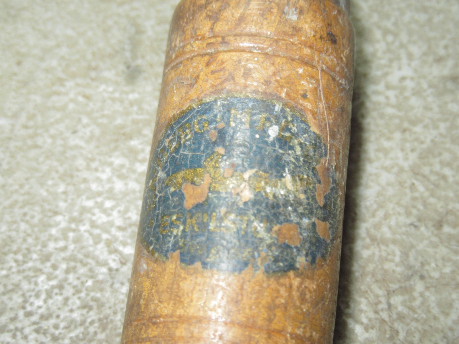 vintage E A Berg Eskilstuna 1/8'' chisel HTF size good user tool to restore