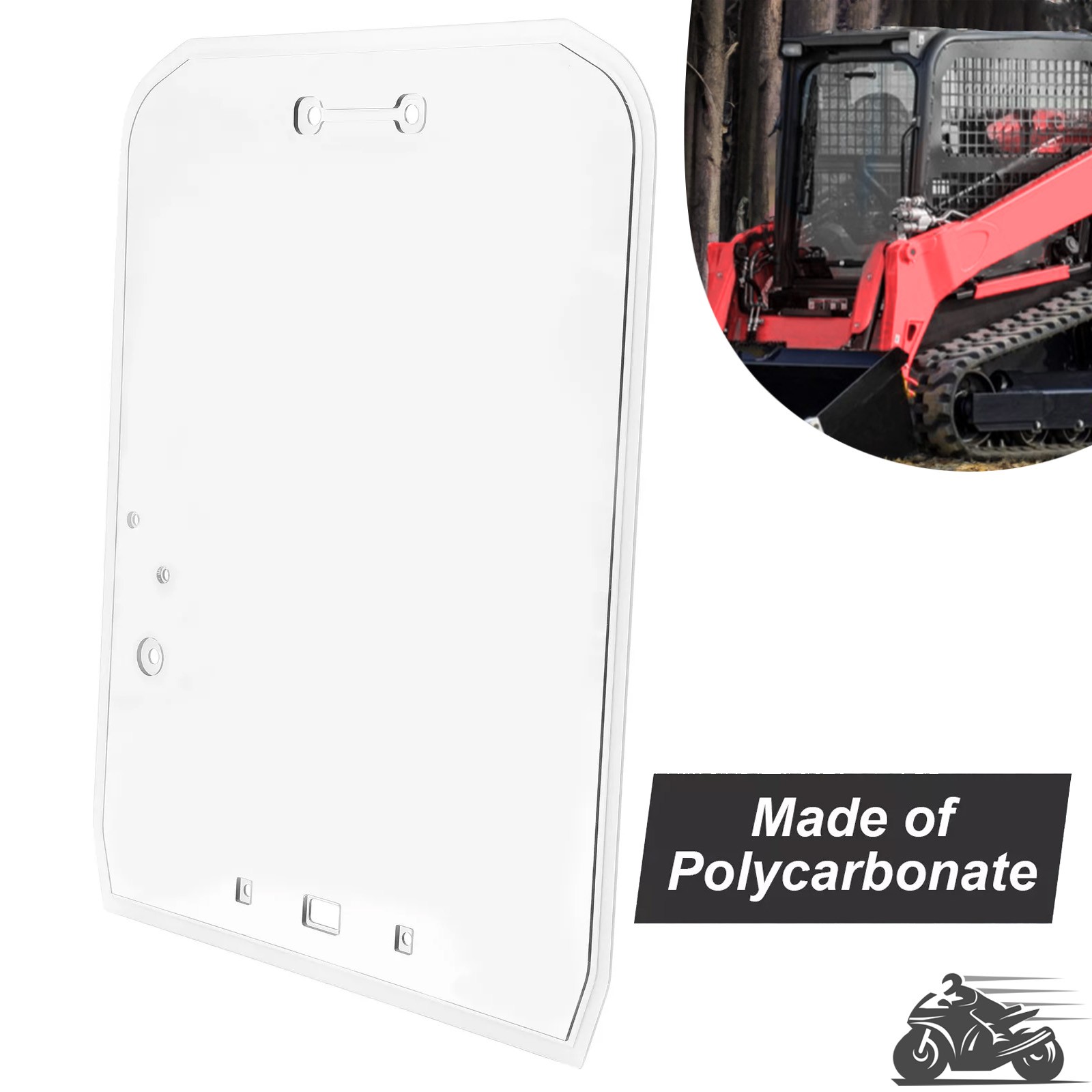 1/2" Tractor Loader Door For Kubota SVL65 SVL75 SVL90 SVL95 #V0621-34520-12