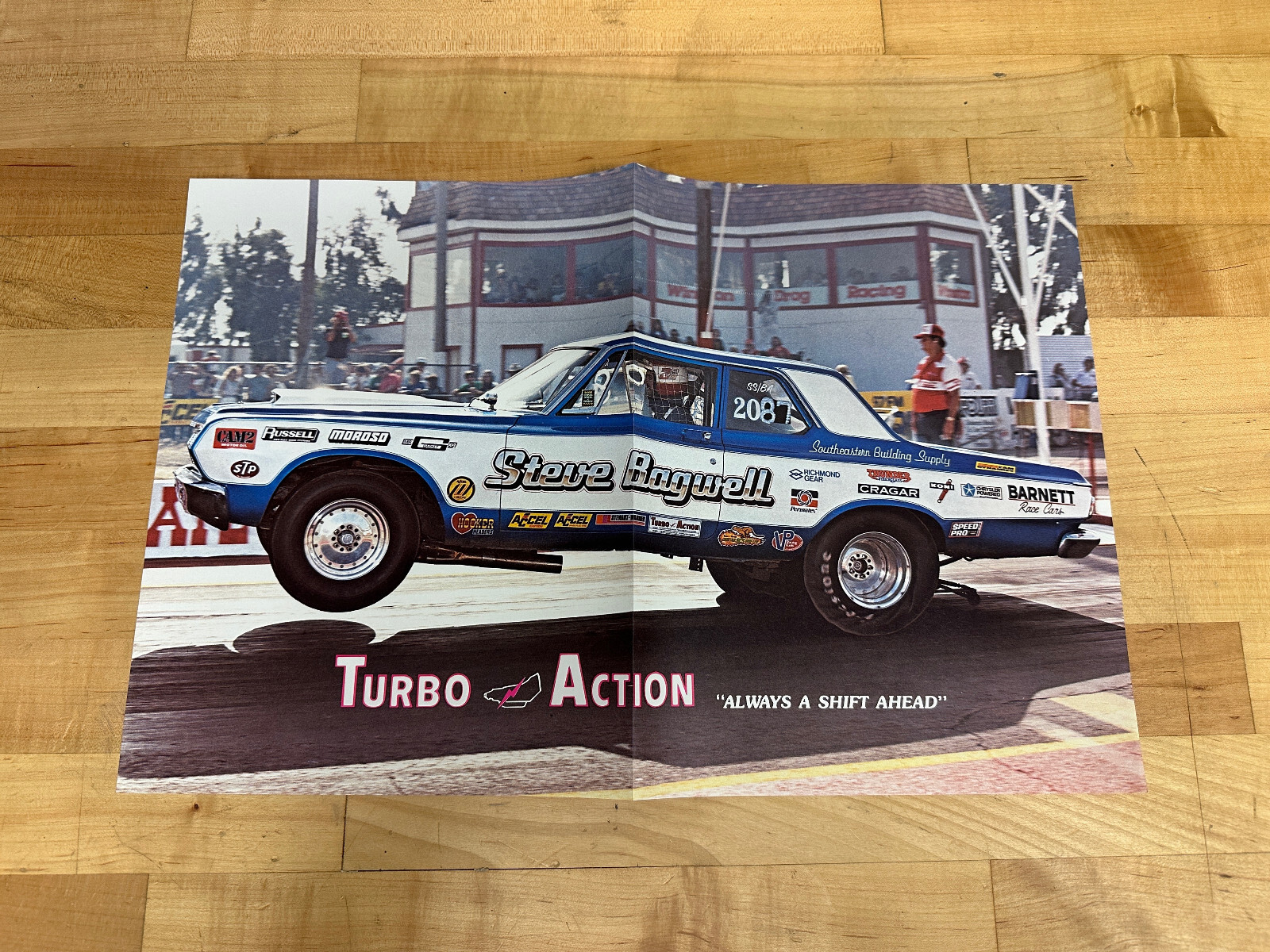 Vintage TURBO ACTION Transmission Parts CATALOG 1986 w Bagwell Poster and Decals