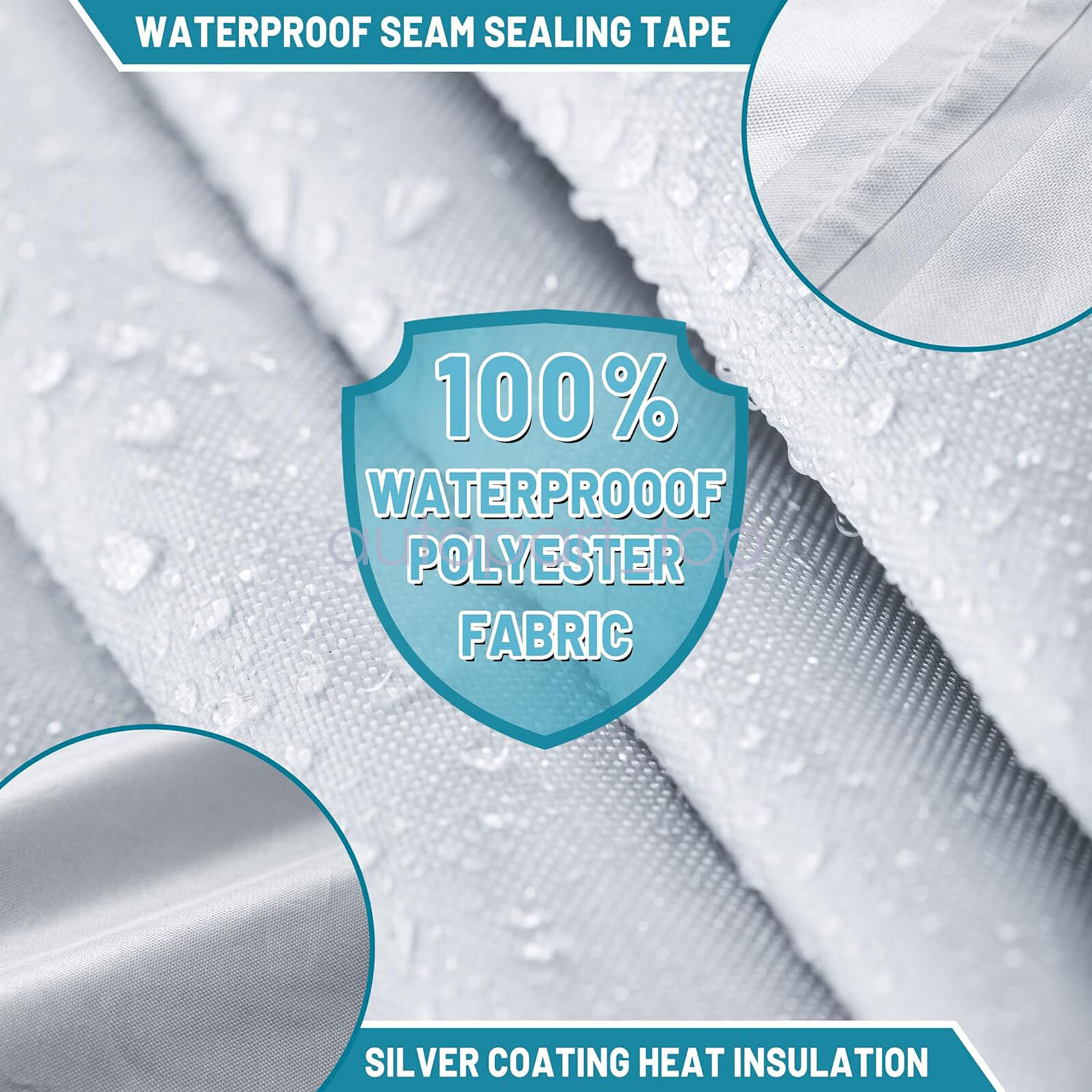 UV Prevent Dustproof Waterproof cloth Golf Cart Cover For EZGo Club Car Yamaha