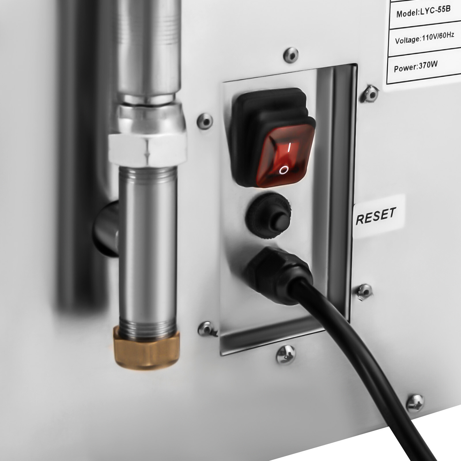 55L 370W Fryer Oil Filter Cart Machine Commercial Cooking Oil Filtration System