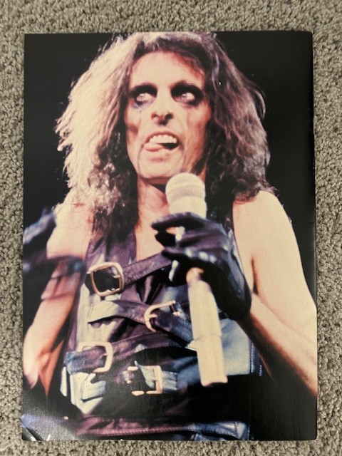 ALICE COOPER (4) Tour Concert Programs Tour Books Bundle
