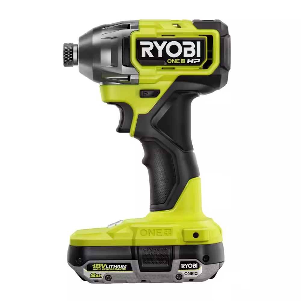 Ryobi PBLCK01K - HP 18V Brushless Cordless Compact 1/2" Drill & Impact Drill Set