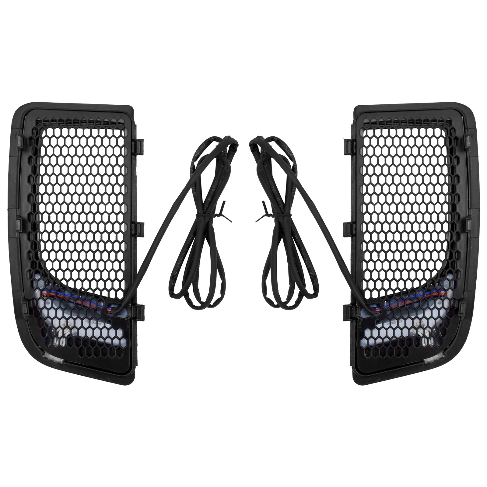 Fairing Lower Grills Turn Signal Runing LED Light For Harley Touring 2014-2022