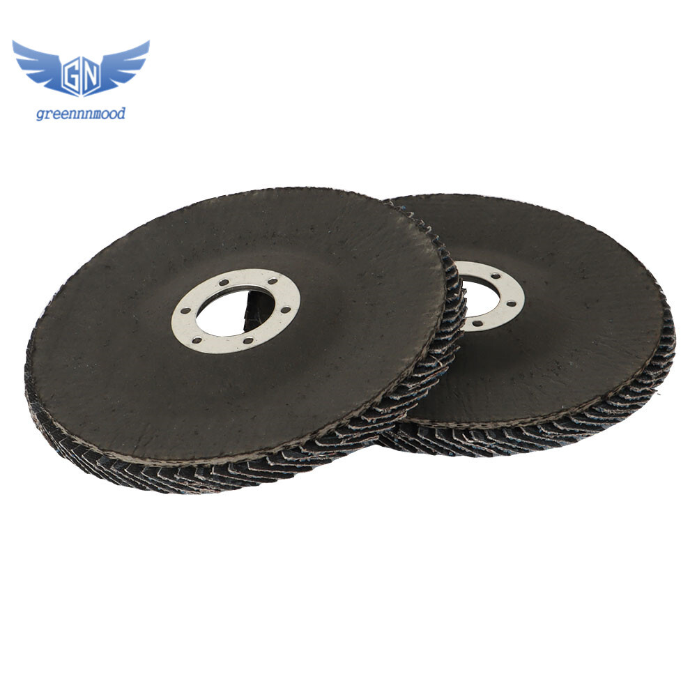 10Pcs 5" Premium Zirconia Flap Disc 40Grit Wheel Angle Grinder Sanding Disk
