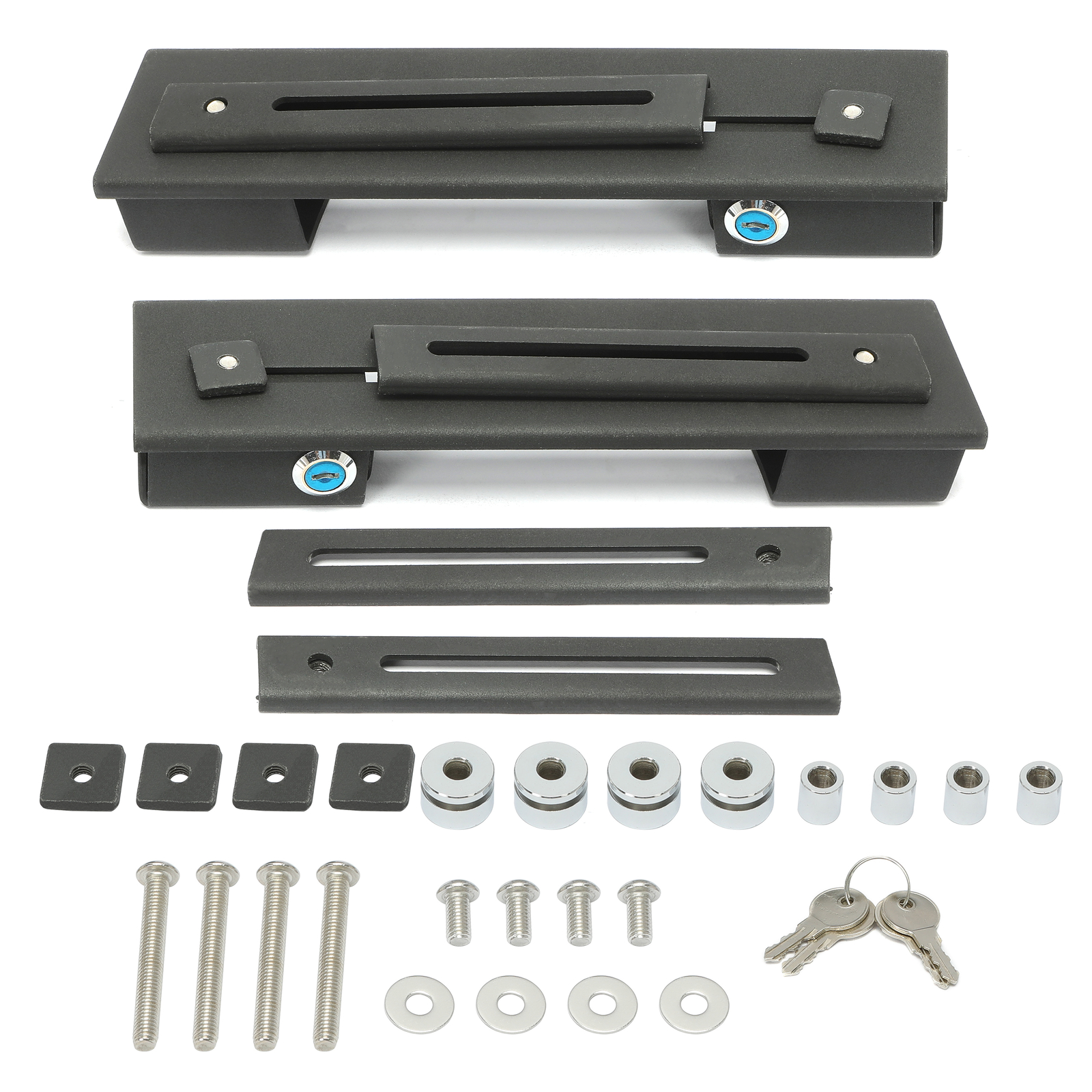 Universal Hard Saddle bags MOTORCYCLE detachable quick release mounting brackets