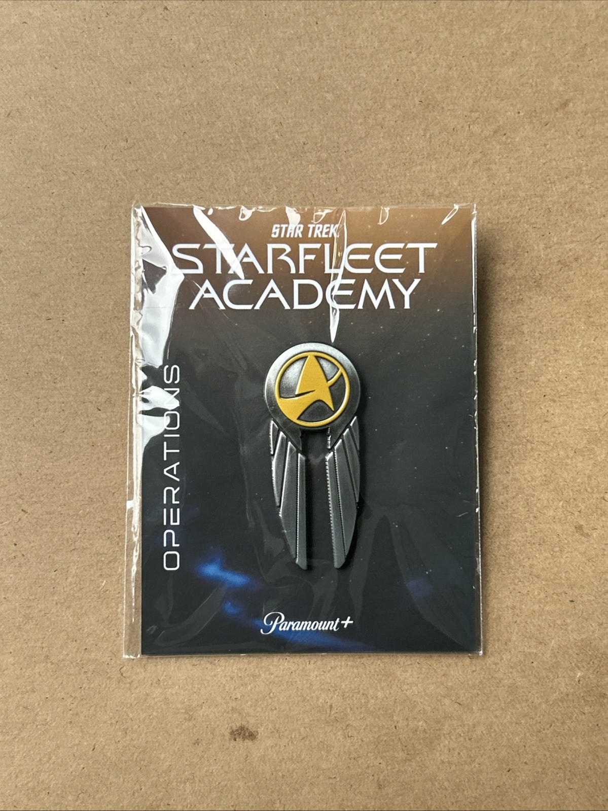 🔥2025 NYCC Star Trek Starfleet Academy TV Operations Pin - Mint