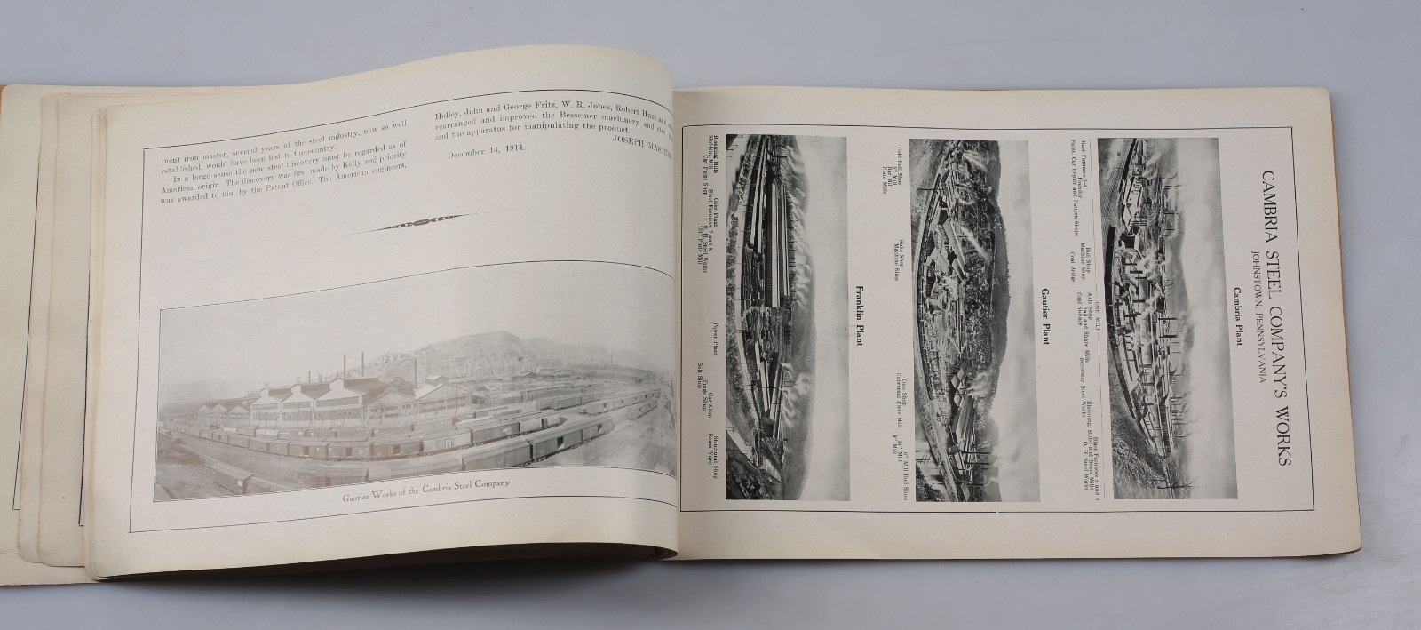 1915 Spanish American War Veterans Encampment Program Johnstown Pennsylvania