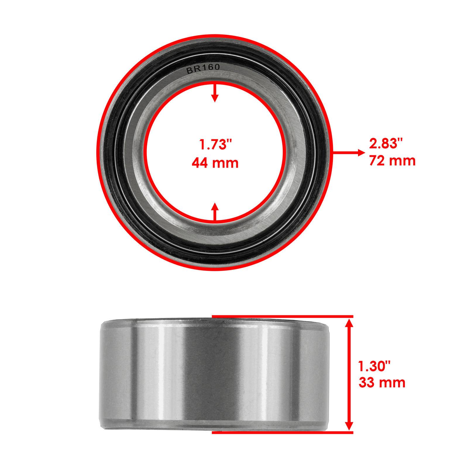 Wheel Ball Bearing for Polaris 3514699 3514627 3514822