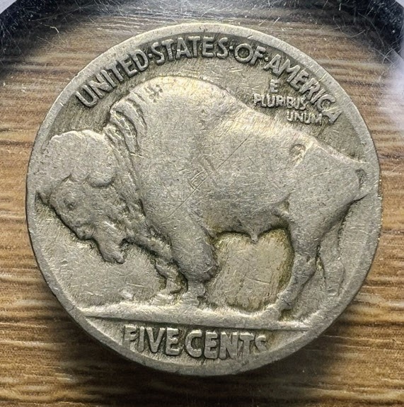 1918-P Buffalo Nickel - Actual Coin Shown - Free Shipping & Tracking INV#109