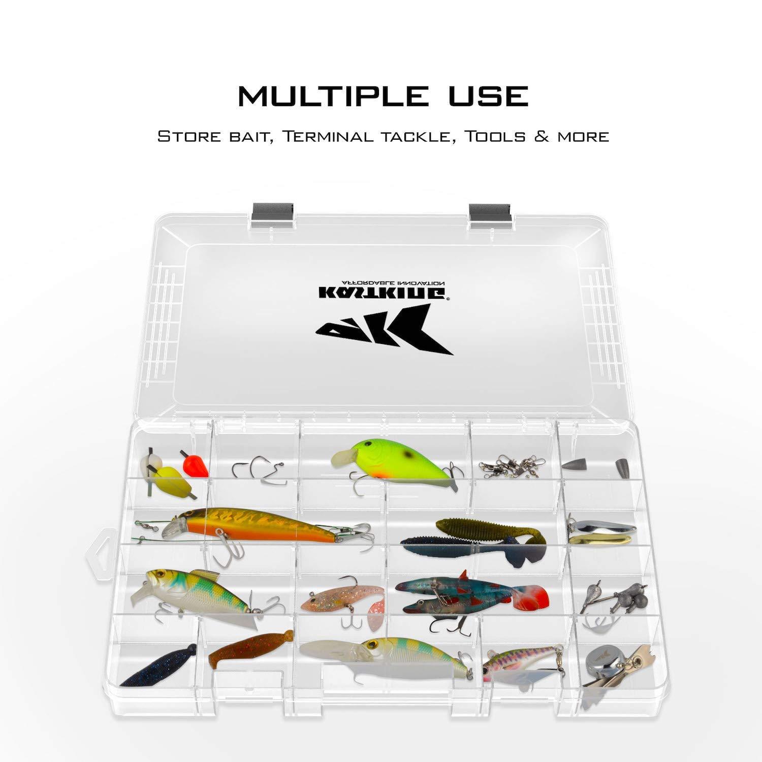 KastKing Tackle Box 2/4 Packs Utility Tray Plastic 3600 & 3700 Tackle Storage US