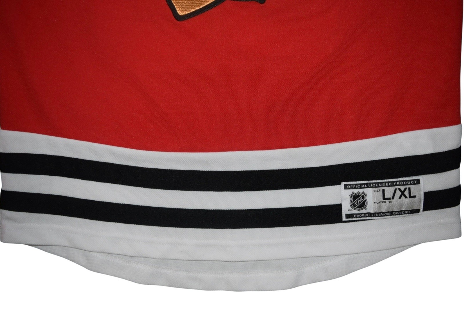 NHL Chicago Blackhawks Connor Bedard 98 Youth L/XL Red Hockey Jersey