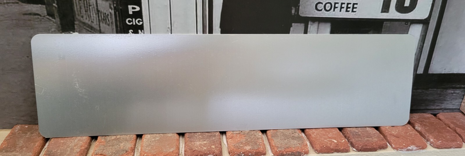 Nintendo 64 Aluminum sign 6" x 23" with free decal.