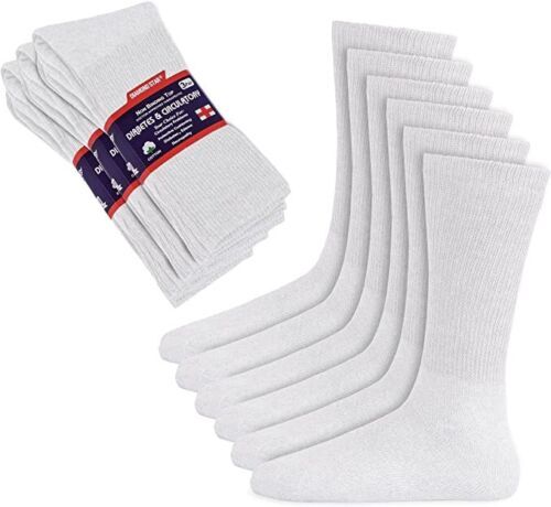 5~20 Dozens Wholesale Lots Men Women Diabetic Crew Socks Size 9-11 10-13 13-15