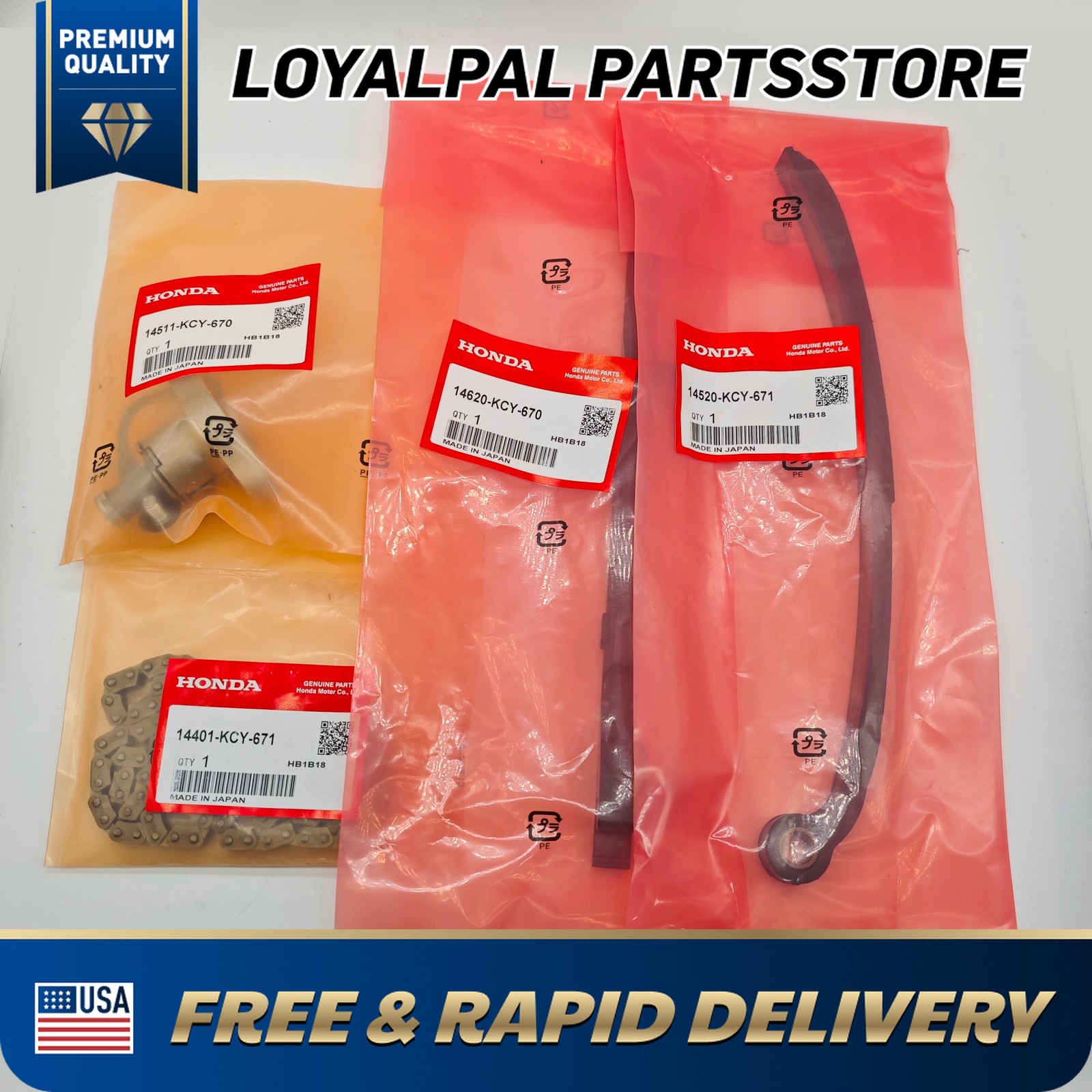 OEM Timing Guide Guides Tensioner Chain Tensioner & WISECO Cam Chain TRX400EX US