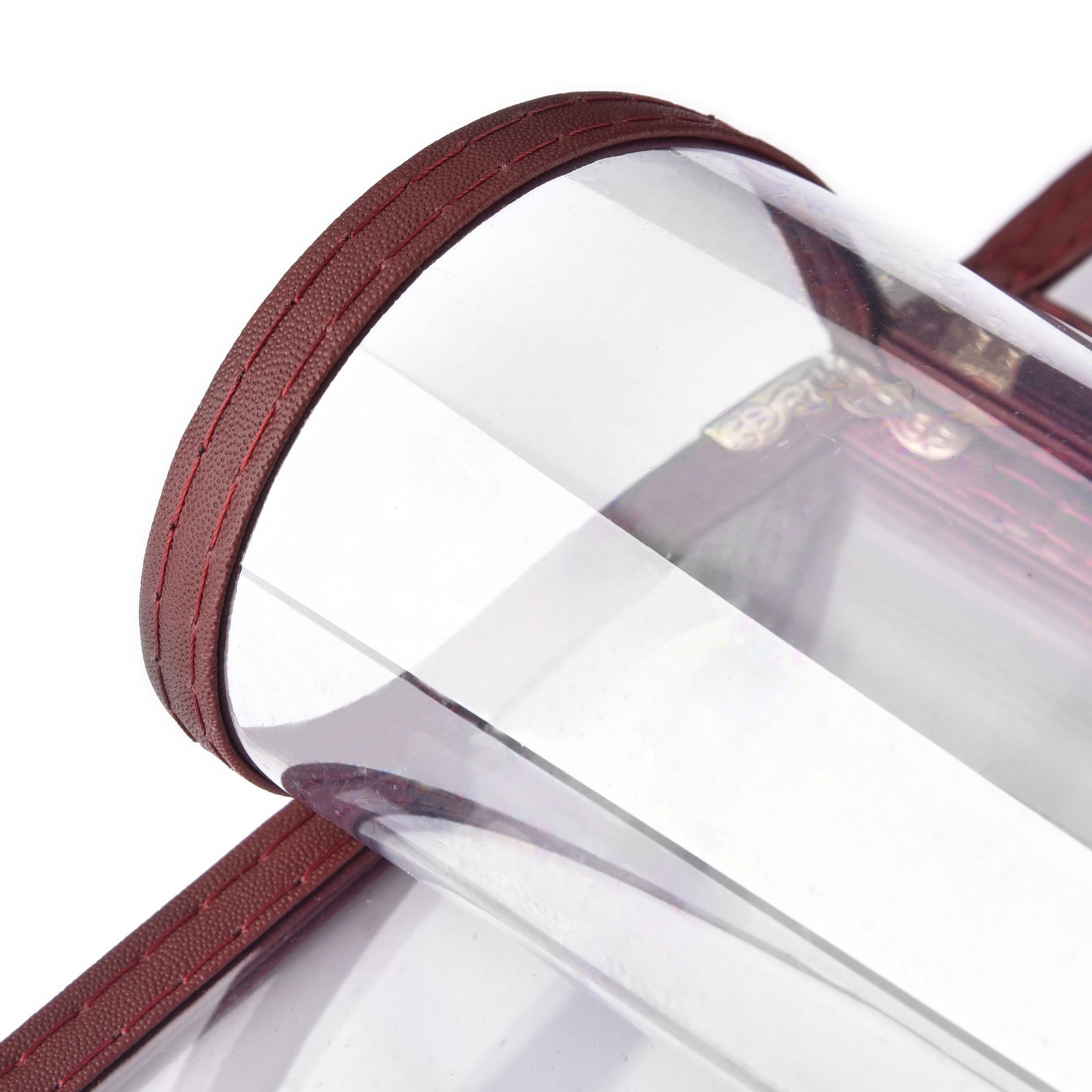 WeChef 60 Pack Restaurant Menu Covers Burgundy 8.5x11" Book Style 3 Pages 6 View