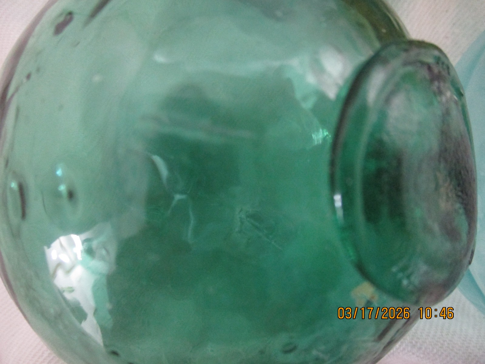 4 Glass Floats Japanese, Korean with Sequential HASH MARKS ! Alaska Beach Combed