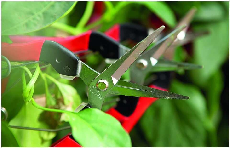 Felco 322 Picking & Trimming snips with steel handles,straight 190mm blade