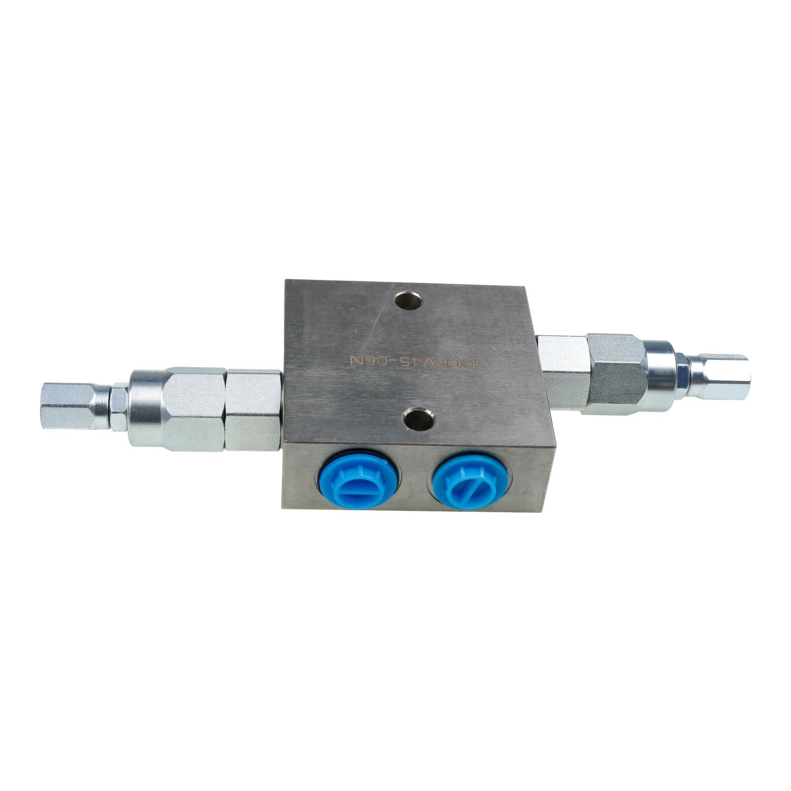 Dual Crossover Hydraulic Relief Cushion Valve 3/8” NPT Ports 12 GPM DCRV45-06N