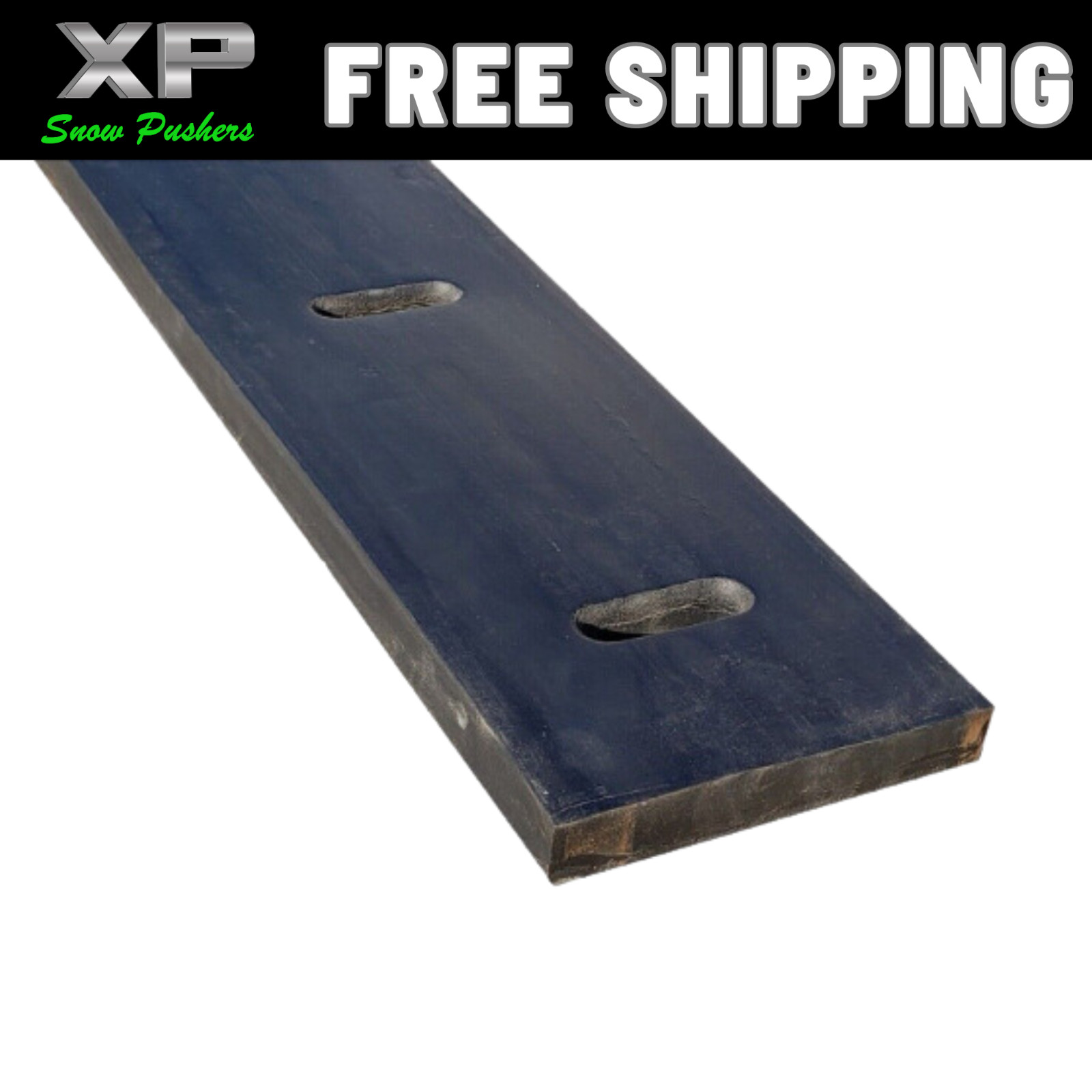 1-1/2 X 8" RUBBER EDGE FOR 12FT SNOW PUSHER, SNOW PLOW RUBBER, PROTECH - 139.75"