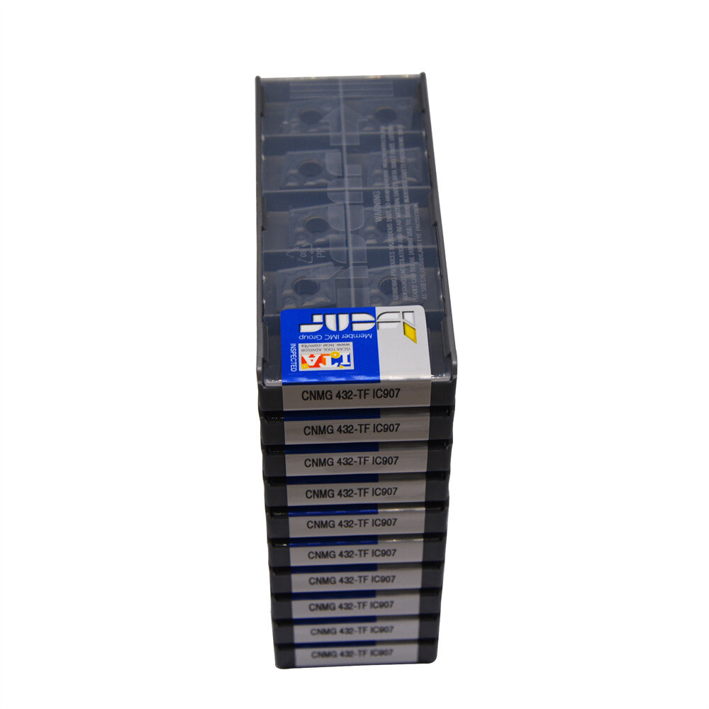100pcs CNMG 120408-TF IC907 CNMG 432-TF IC907 CNC Carbide Inserts