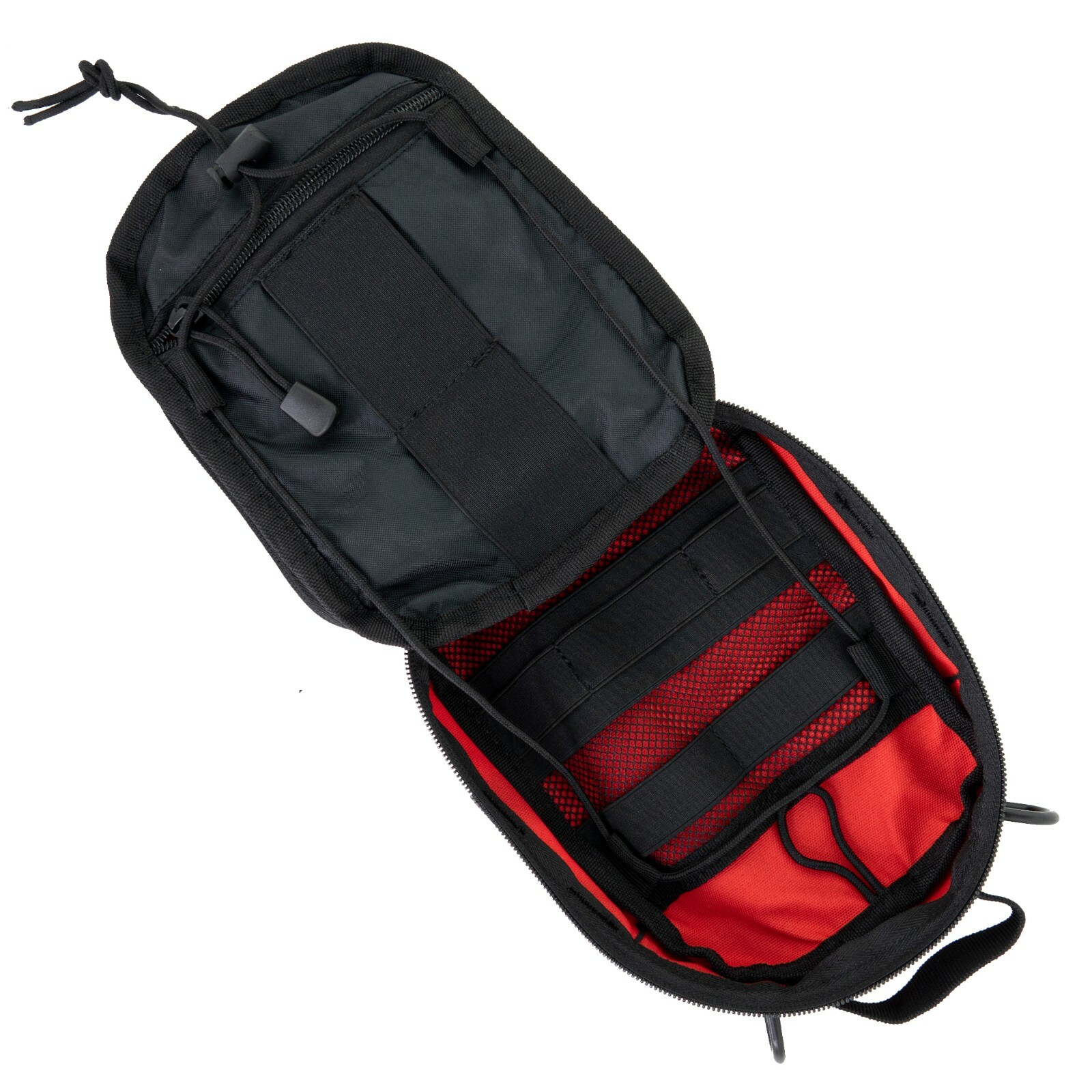 LINE2design First Aid (Ifak) Molle Pouch - Emergency Medical Trauma Bag - Red