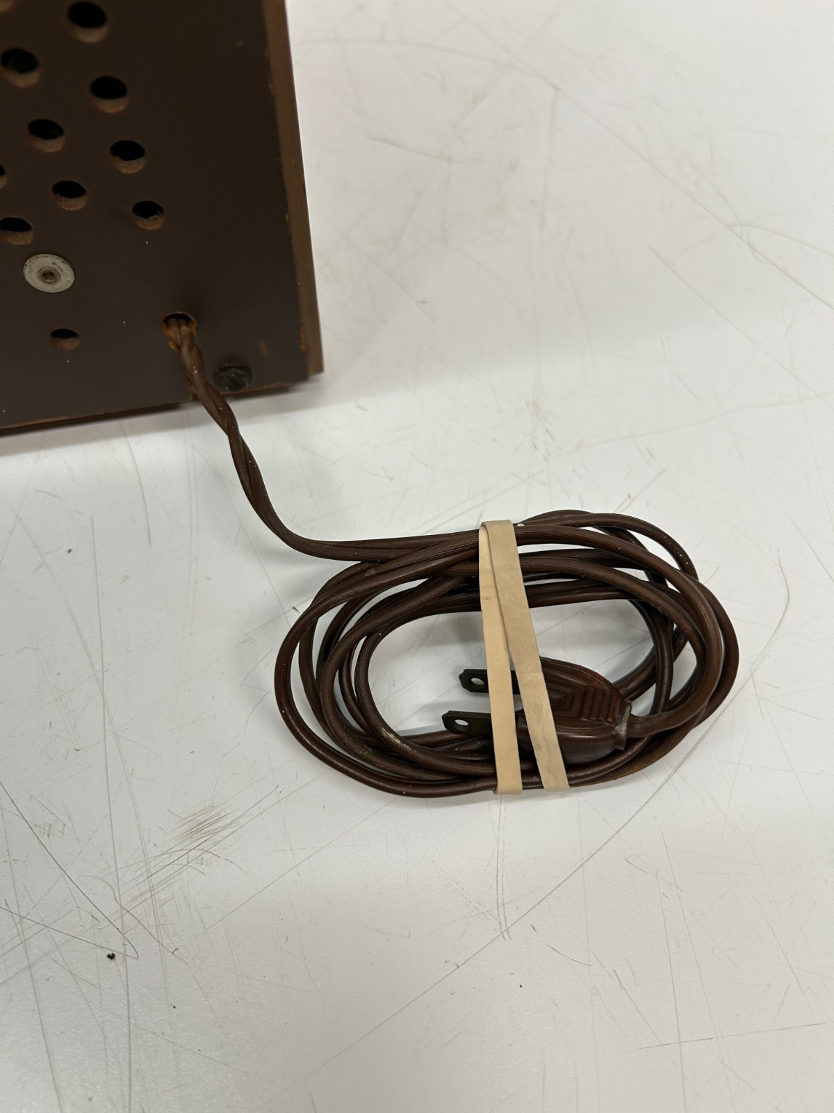 Vtg Zenith Model C845 Super Interlude AM FM Tube Radio Works Has Issues As Is