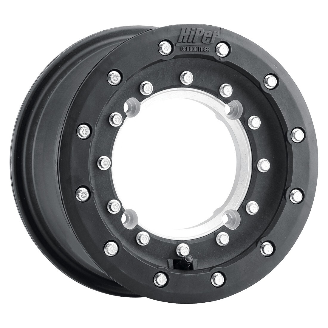 HiPer ATV TECH 3 Front Black 10x5" 4BS 4x156 Single Beadlock - 1050-YPFF-SBL-BK
