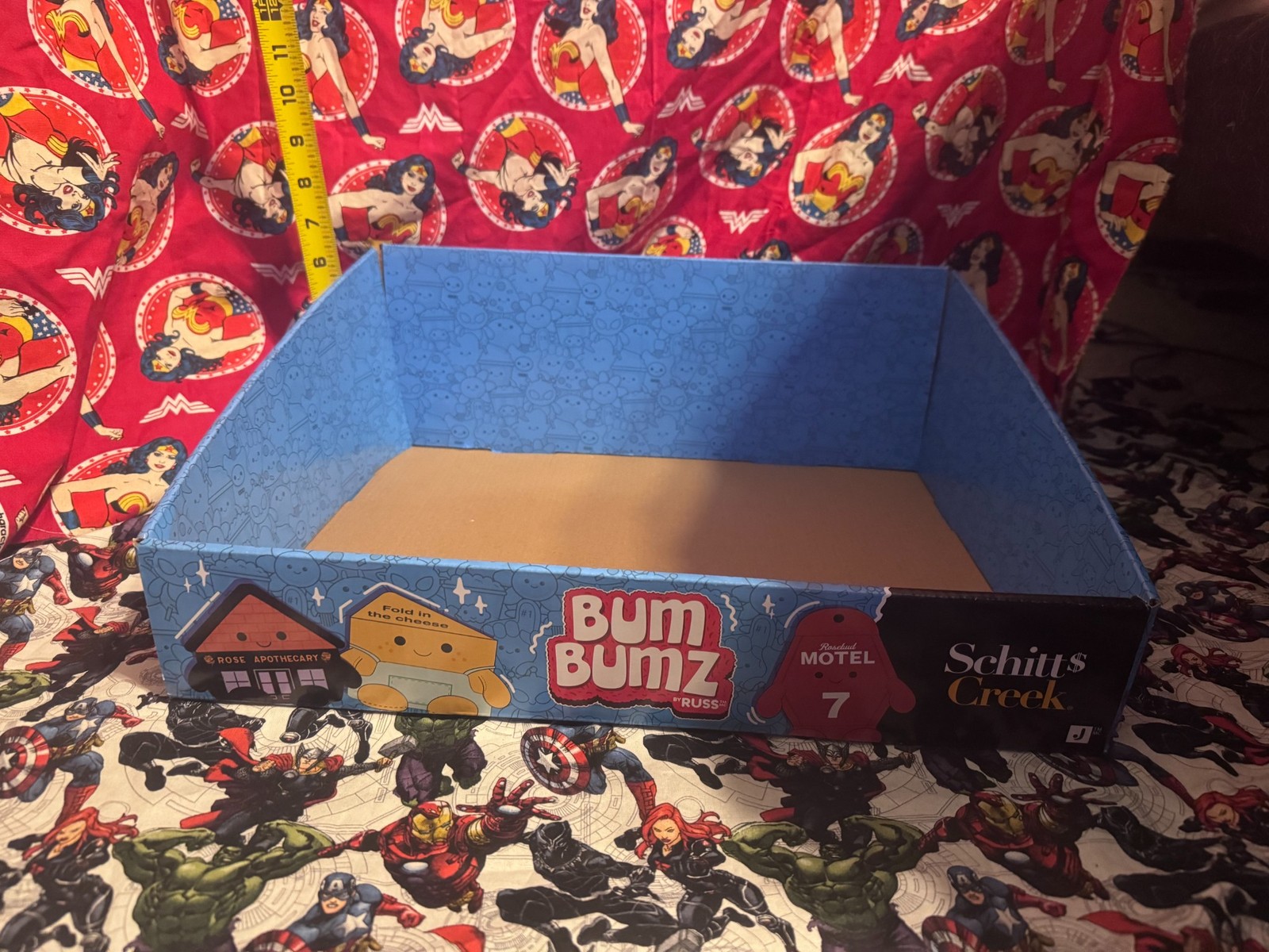 JAZWARES BUMBUMZ SCHITTS CREEK STORE DISPLAY BOX FOR COLLECTIBLES RARE NEW