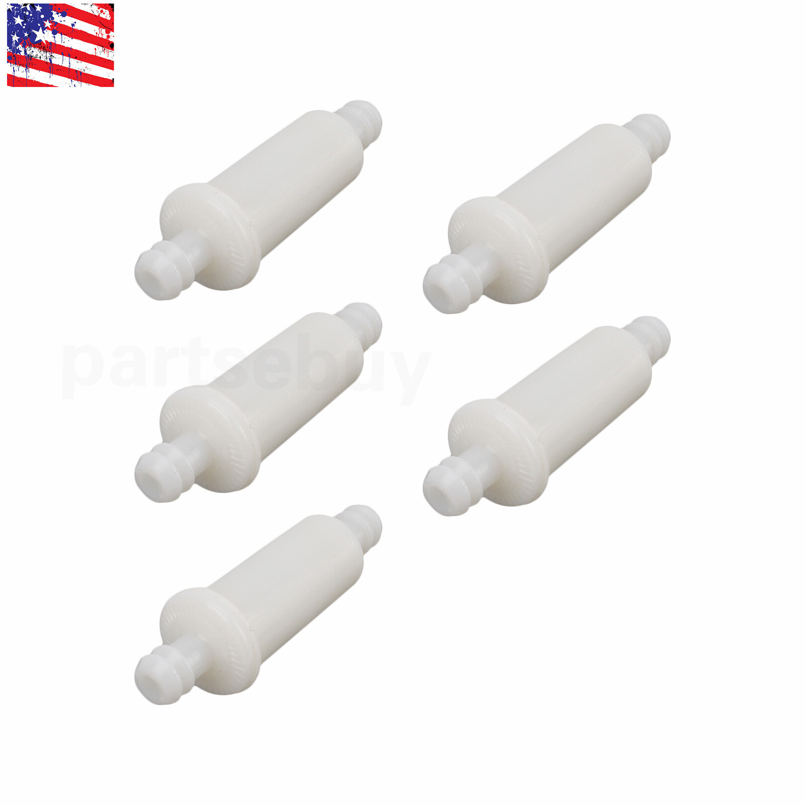 5x Inline Fuel Filter For Polaris ATV Sportsman Magnum Snowmobile 2530009 Part