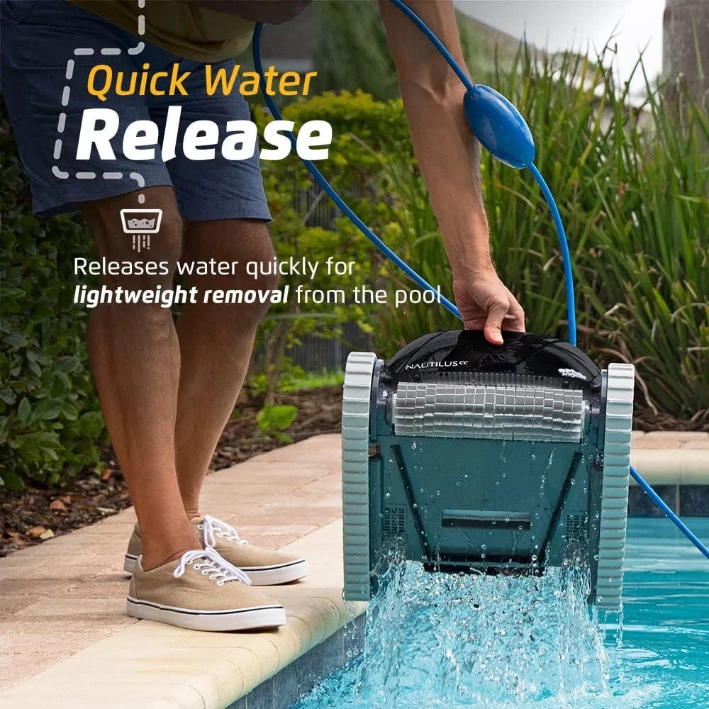 Dolphin Nautilus Robotic Pool Cleaner with Clever Clean