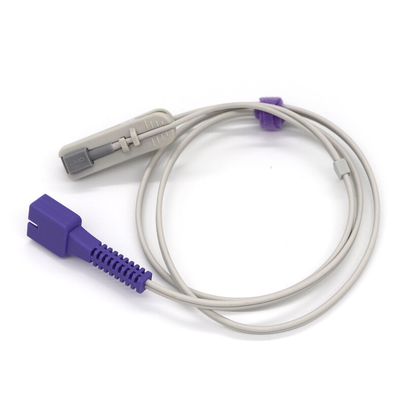 Fit for Nellcor 9PinVeterinary Reusable SpO2 Sensor Probe Animal Ear Tongue Clip
