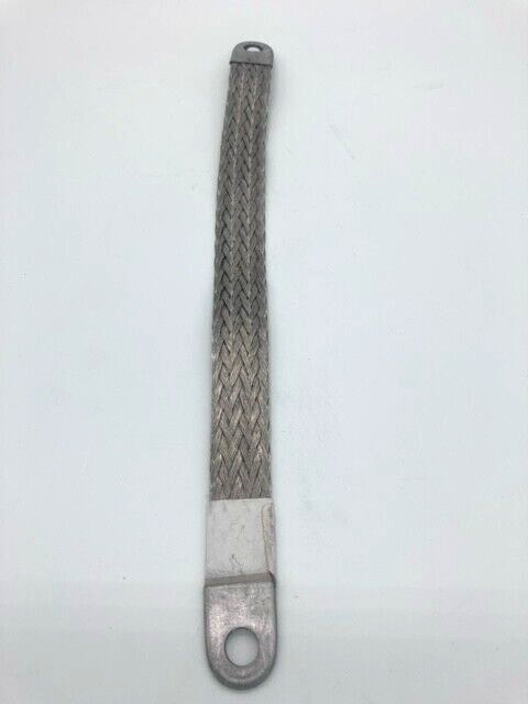 12" New Heavy Duty Braided Ground Strap 4 Gauge Bonding Strap