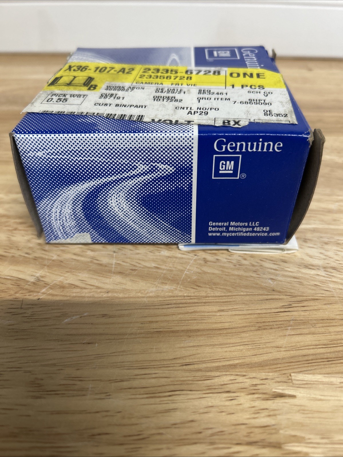 ADAS Camera-LT GM Parts 23356728