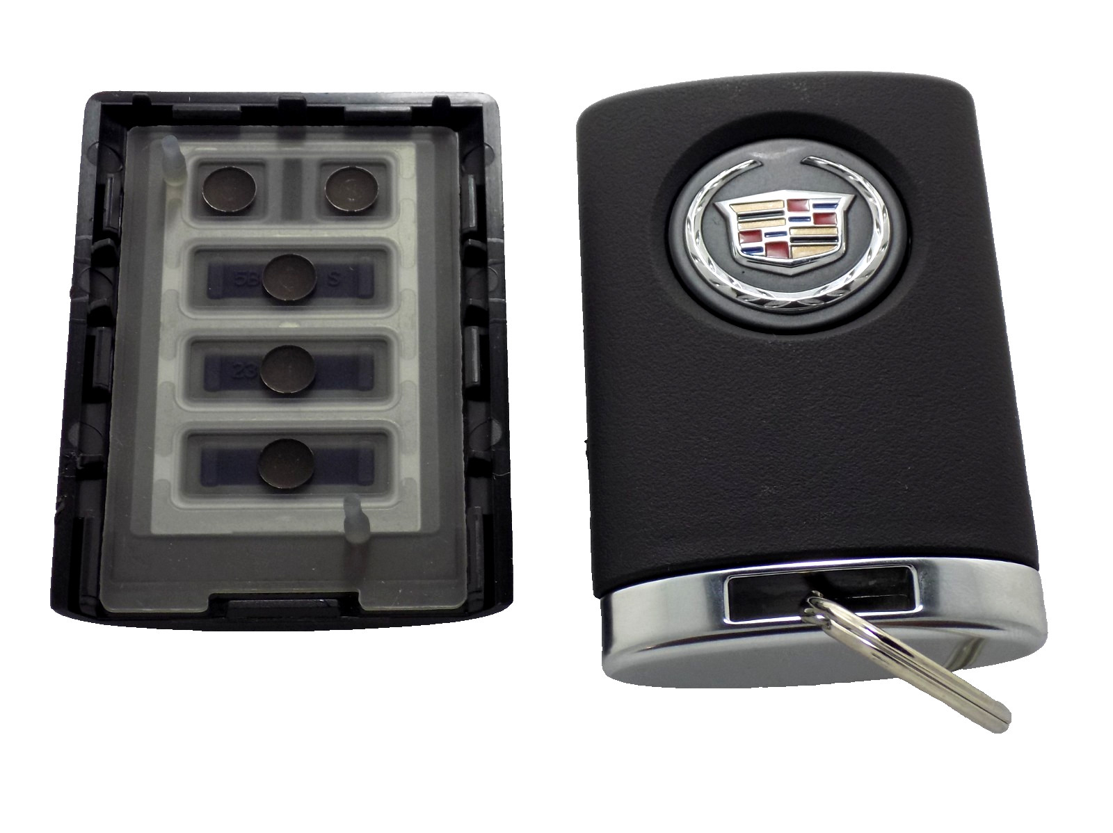 OEM 2008-2014 CADILLAC CTS DTS 5 BUTTON REMOTE KEY FOB CASE SHELL REPLACEMENT