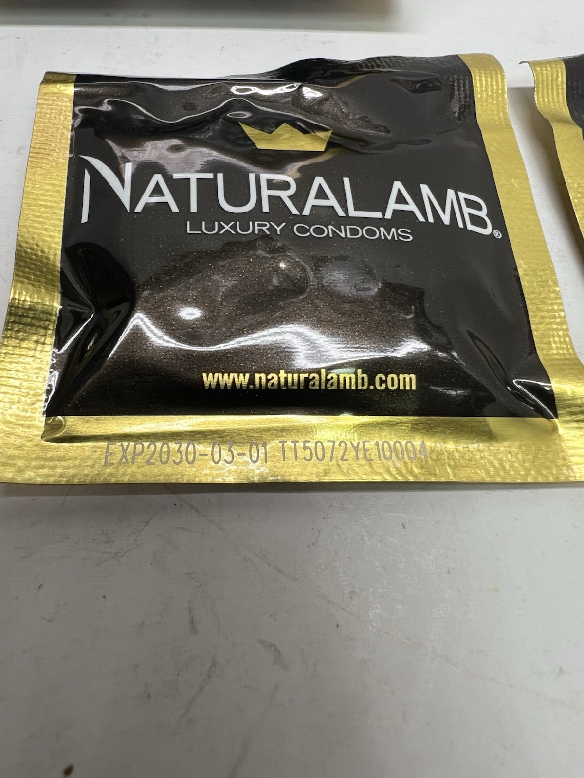 HTF Trojan Naturalamb Lubricated Lambskin Luxury Condoms Exp 2030 B2+G 10% Off