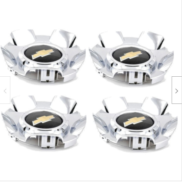 4PC Wheel Center Cap 09- 11 Chevy Tahoe Avalanche Silverado Chrome 5417 19431542