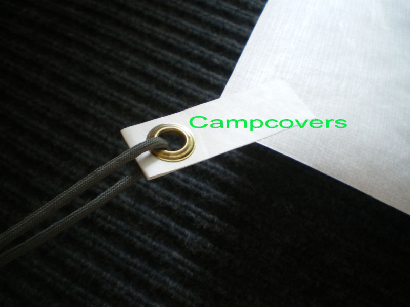 Nemo Dragonfly 2P Tyvek Ground Sheet Tent Footprint "KIT" w/ 4 UL Grommet Tabs