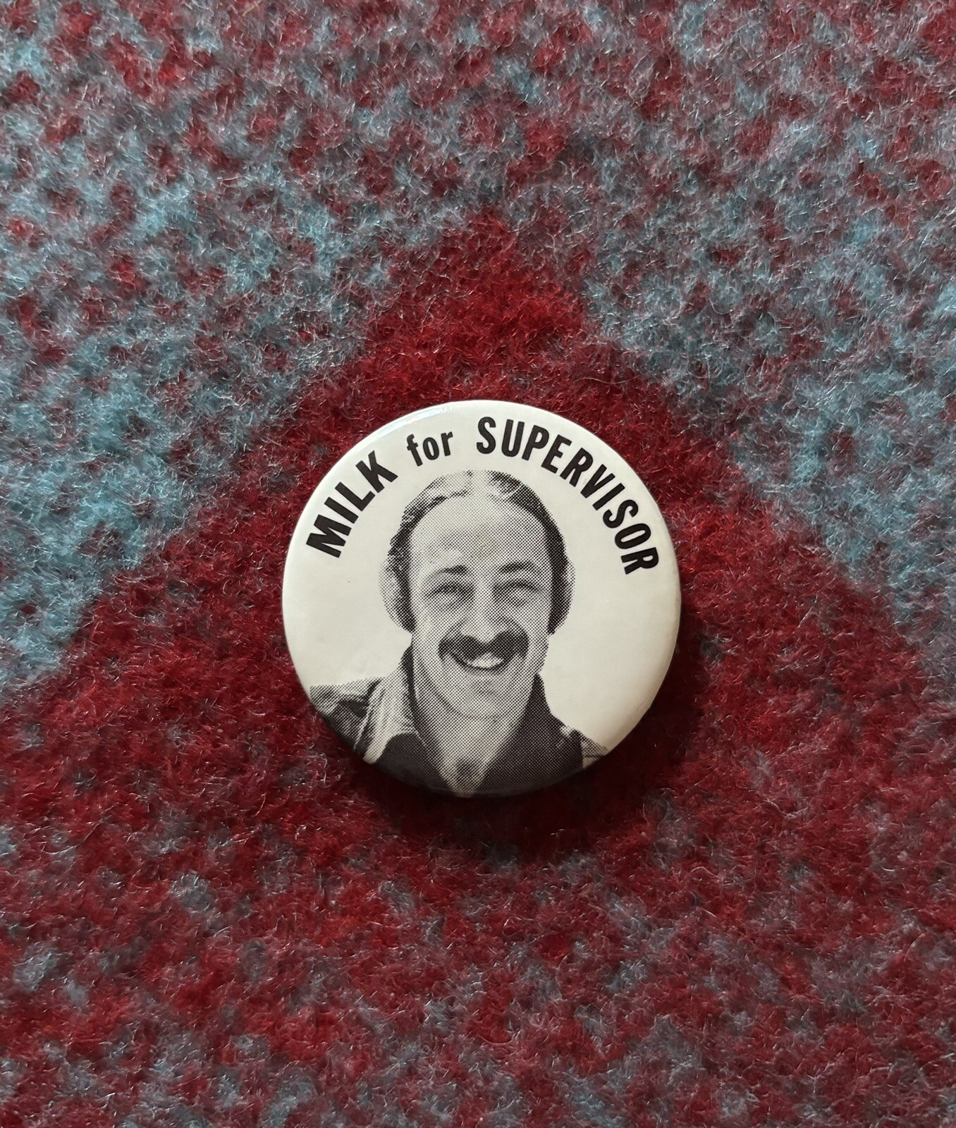 Vintage Harvey MILK for SUPERVISOR 1973 Campaign Pinback LGBT Rights Historical