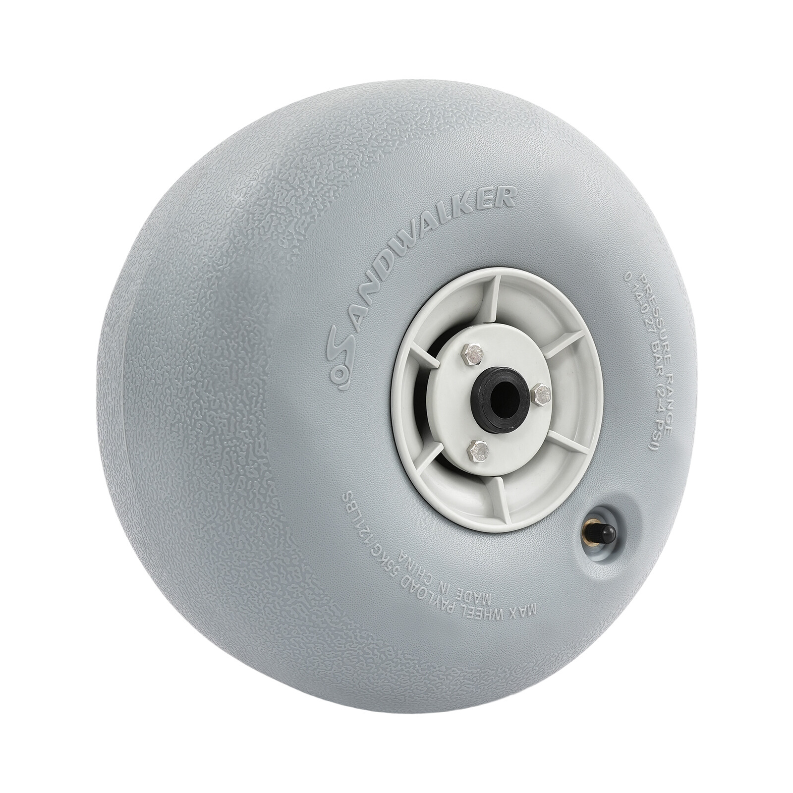 2 Pcs Inflatable Beach Sand Tires - 121 lbs Load Capacity for Carts