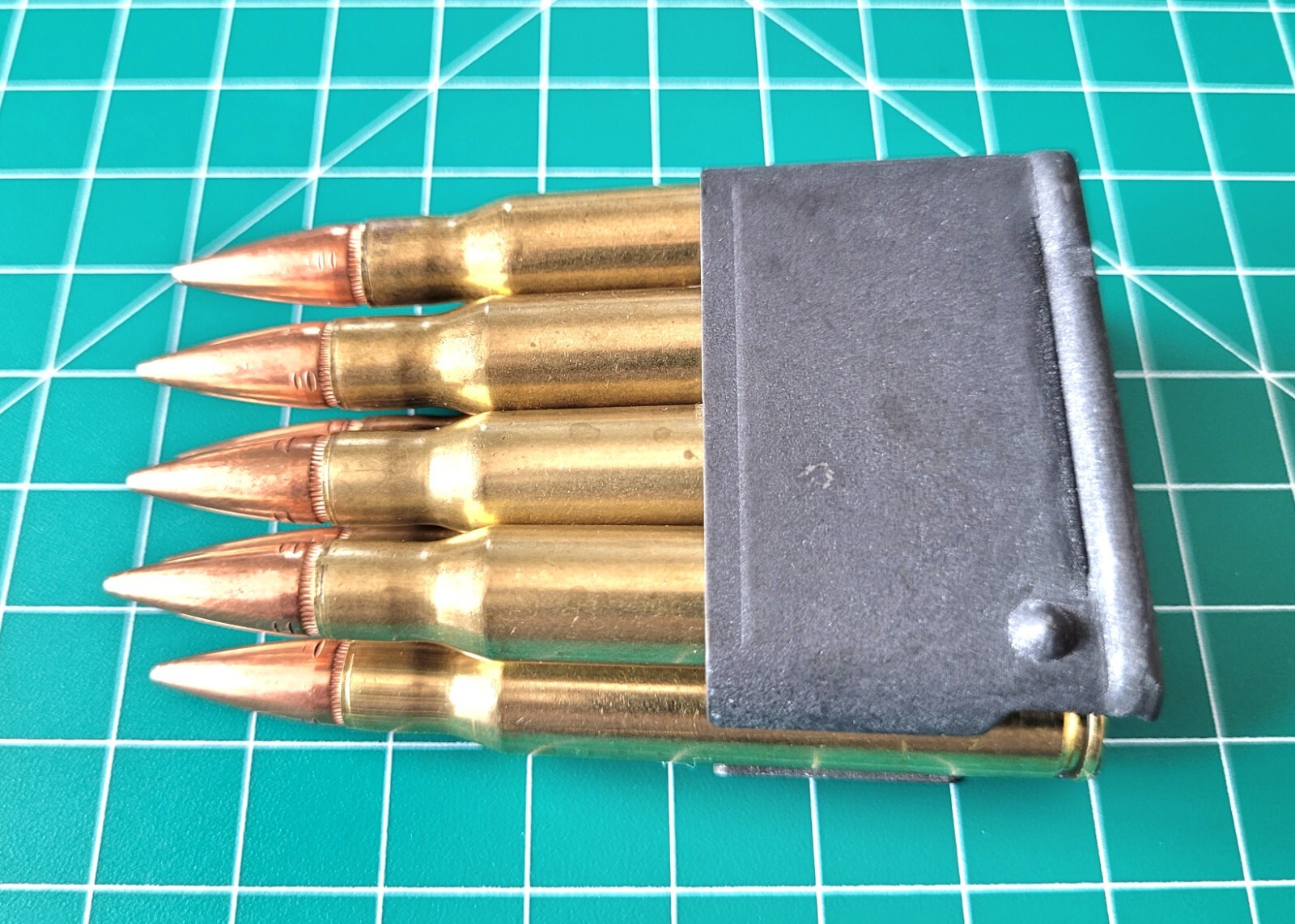 30-06 Springfield Snap Caps Set Of 8 With Garand En-Bloc/Clip Safety Training