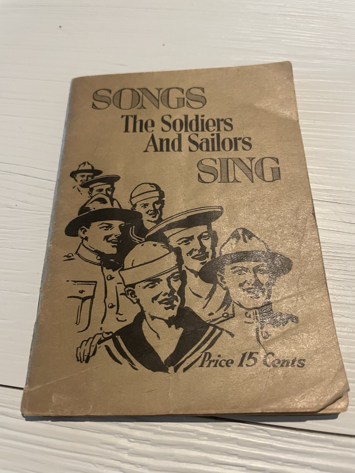 1918 Songs The Soldiers and Sailors Sing World War 1