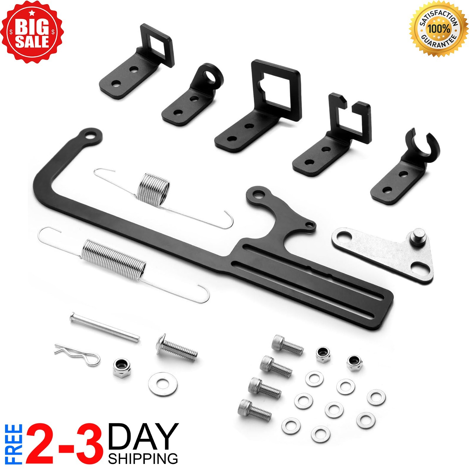 Cable Mount Bracket Kit fit TV Holley Carb Sniper EFI Throttle Edelbrock Fitech