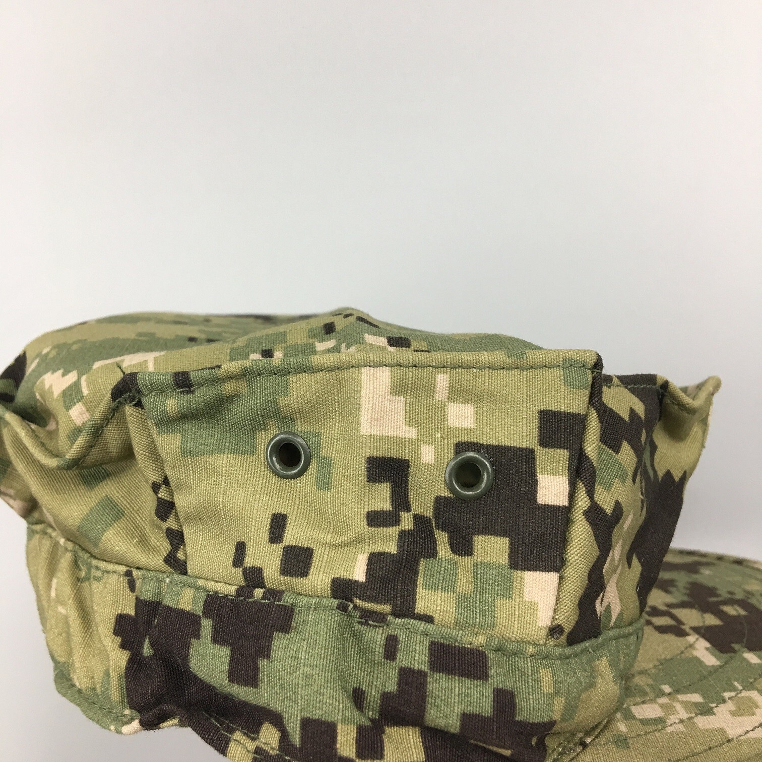 NEW US NAVY NWU Type III AOR2 Woodland UTILITY 8 Point CAP Hat cover 7 1/2