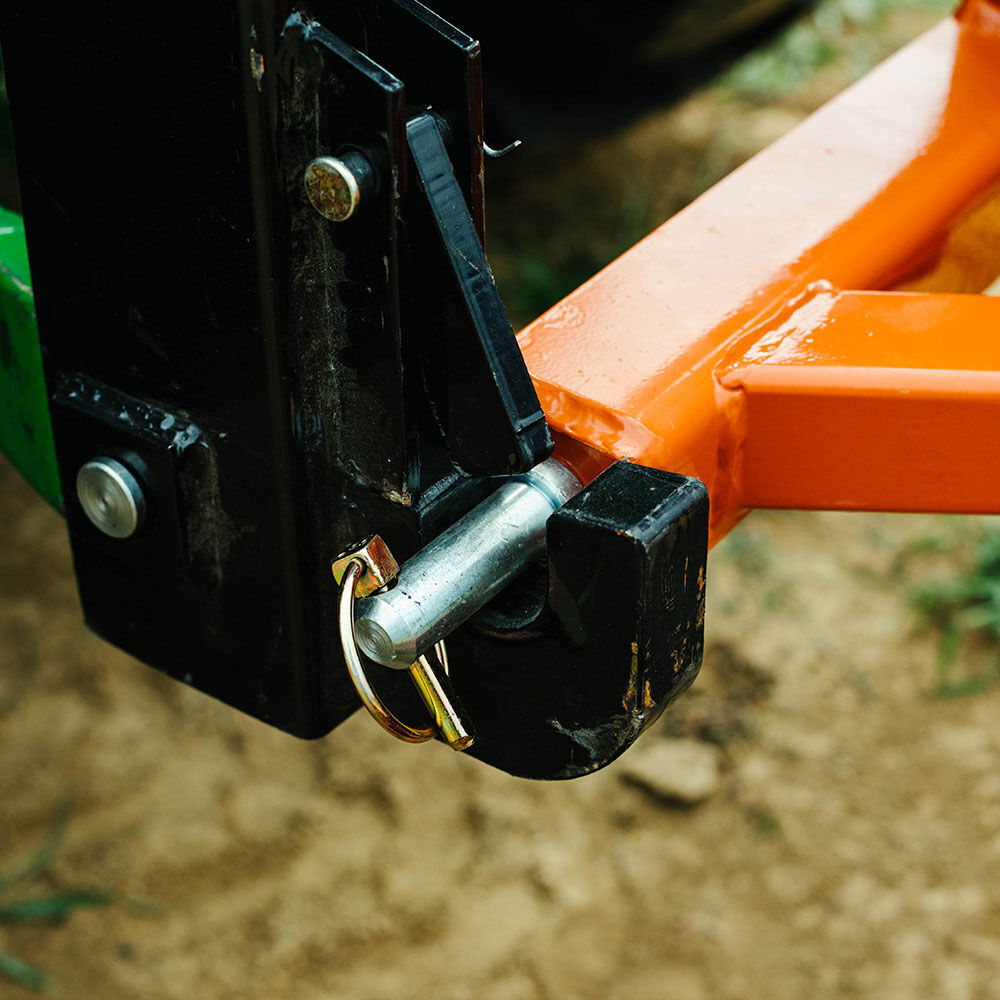 Titan Attachments 3 Point 7.5 FT Rear Blade For Grading And Scraping With Manual